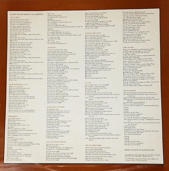 Pursuit Of Happiness - secondary