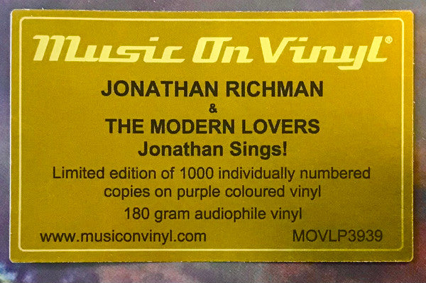 Jonathan Sings! - secondary