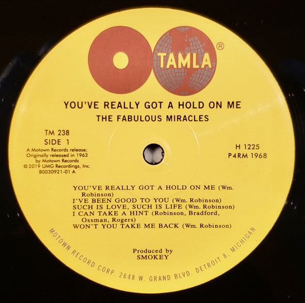 You've Really Got A Hold On Me - secondary