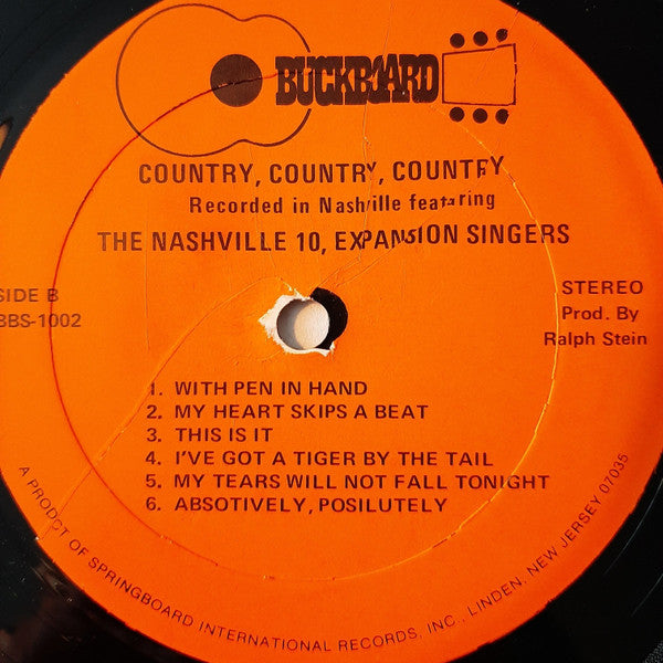 The Nashville 10 - Expansion Singers - Country, Country, Country