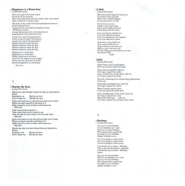 The Beatles - secondary