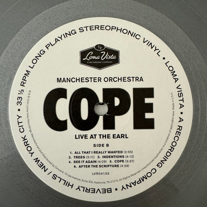 Cope - Live At The Earl - secondary