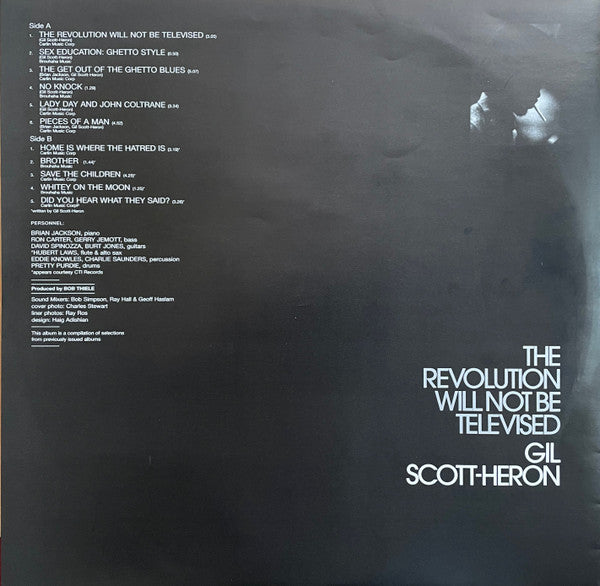 The Revolution Will Not Be Televised - secondary