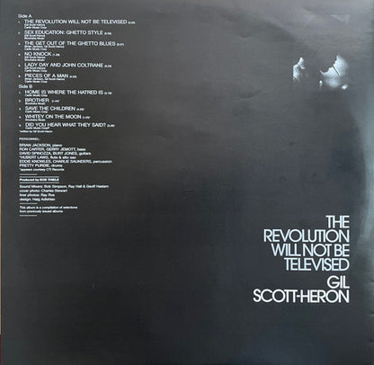 The Revolution Will Not Be Televised - secondary