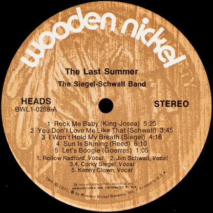 The Last Summer (Live) - secondary