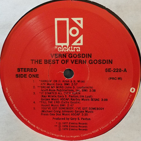 The Best Of Vern Gosdin - secondary
