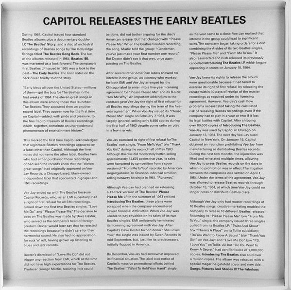 The Early Beatles - secondary