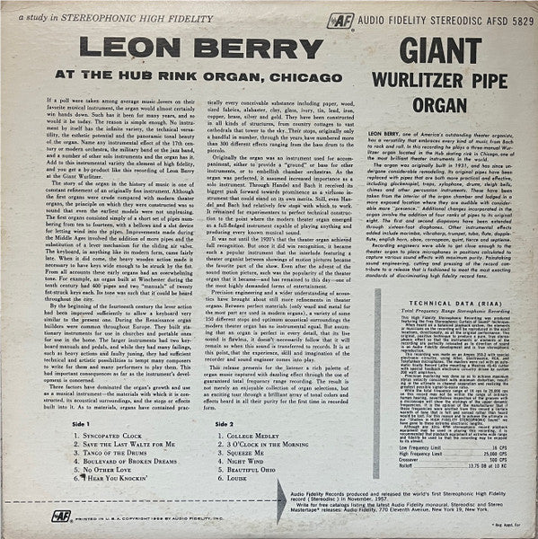 Giant Wurlitzer Pipe Organ Vol. 2 - secondary