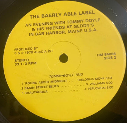 Tommy Doyle - An Evening With Tommy Doyle And His Friends