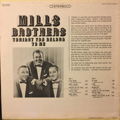 The Mills Brothers - Tonight You Belong To Me