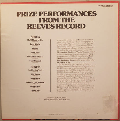 The Best Of Jim Reeves - secondary