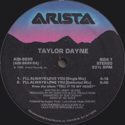 I'll Always Love You - secondary