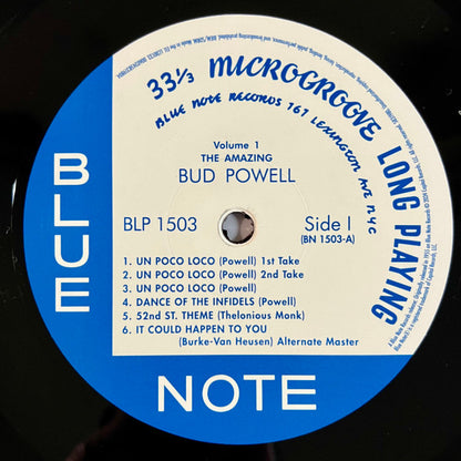 The Amazing Bud Powell (Volume 1) - secondary