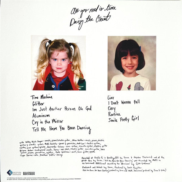 All You Need Is Time - secondary