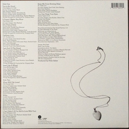 Heart Like A Wheel - secondary