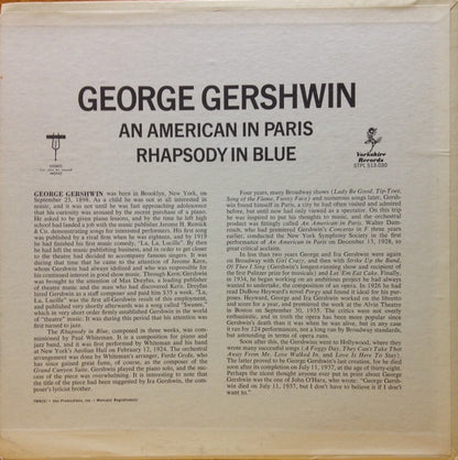 George Gershwin, Malcolm Brown, Kenneth Perkins, American Radio Symphony Orchestra - An American In Paris / Rhapsody In Blue