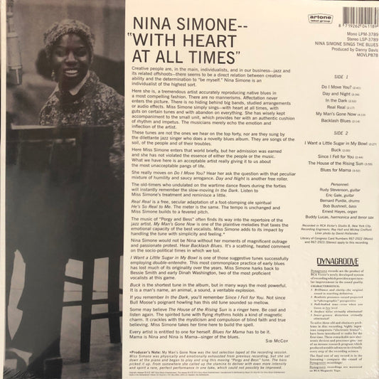 Nina Simone Sings The Blues - secondary