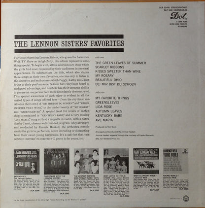 The Lennon Sisters - The Lennon Sisters' Favorites