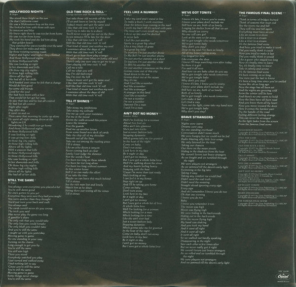 Bob Seger And The Silver Bullet Band - Stranger In Town