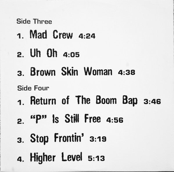 Return Of The Boom Bap - secondary