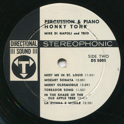 Mike Di Napoli, Frank Petty Trio - Percussion & Piano Honky Tonk
