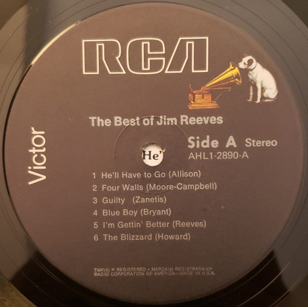 The Best Of Jim Reeves - secondary