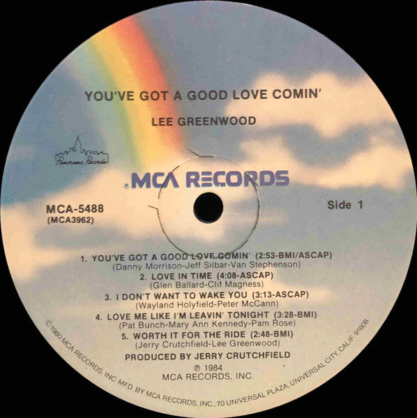 You've Got A Good Love Comin' - secondary