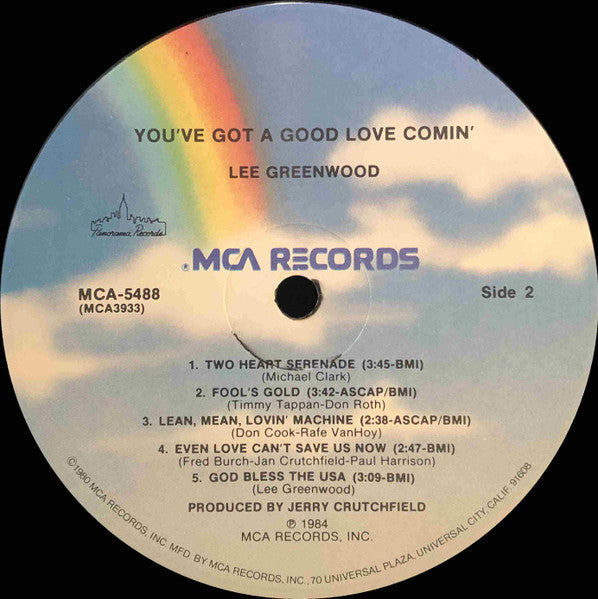 You've Got A Good Love Comin' - secondary
