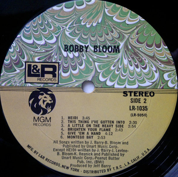 The Bobby Bloom Album - secondary