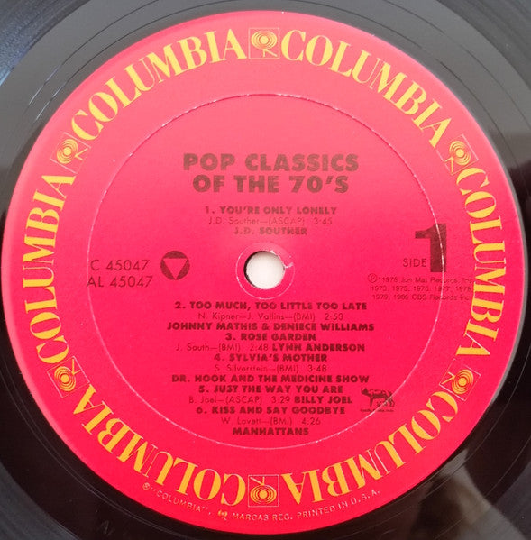 Pop Classics Of The 70's - secondary