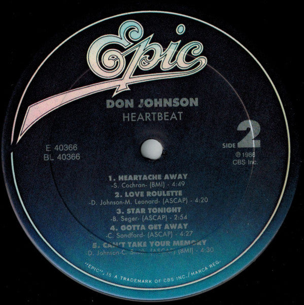 Don Johnson - Heartbeat