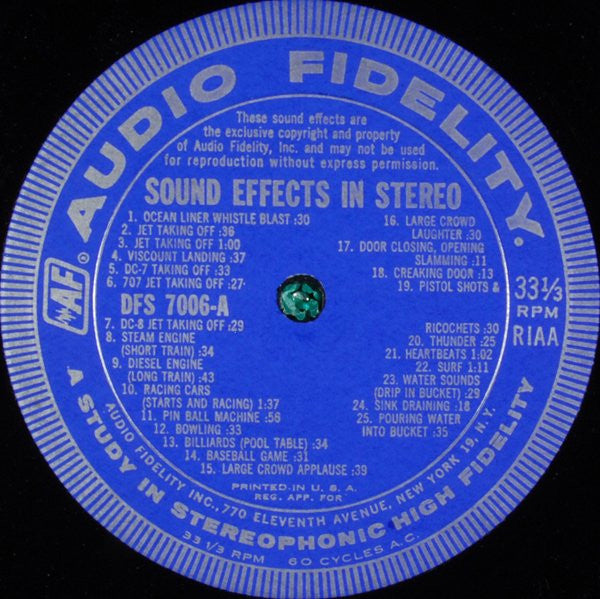 Sound Effects Volume 1 - secondary