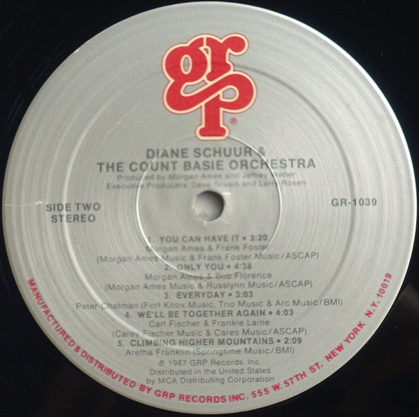Diane Schuur, Count Basie Orchestra - Diane Schuur And The Count Basie Orchestra