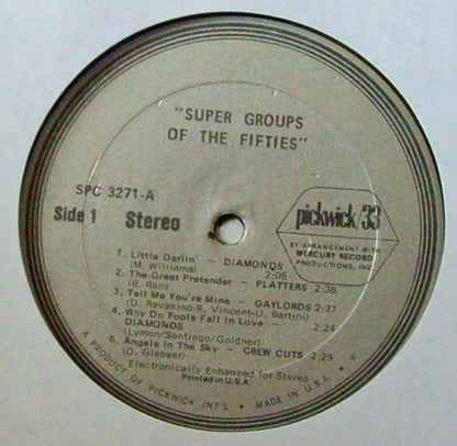 Super Groups Of The 50's - secondary