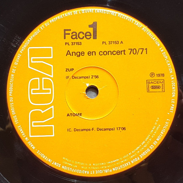 En Concert 1970 - 1971 - secondary