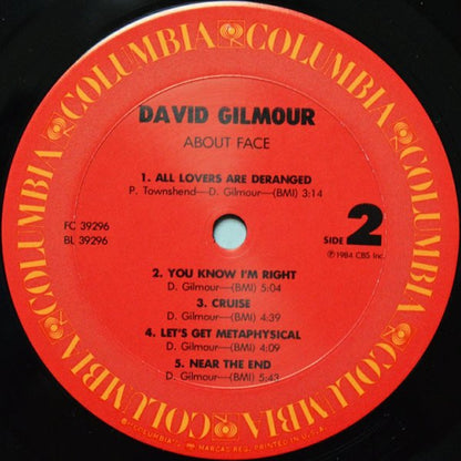 David Gilmour - About Face