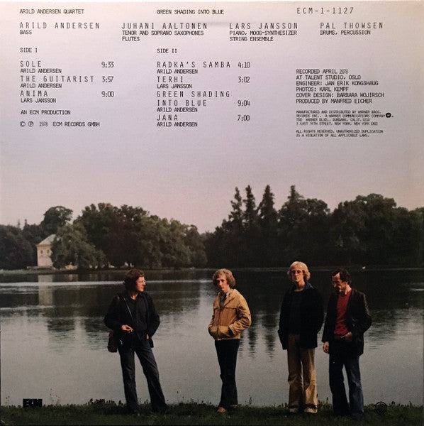 Arild Andersen Quartet - Green Shading Into Blue
