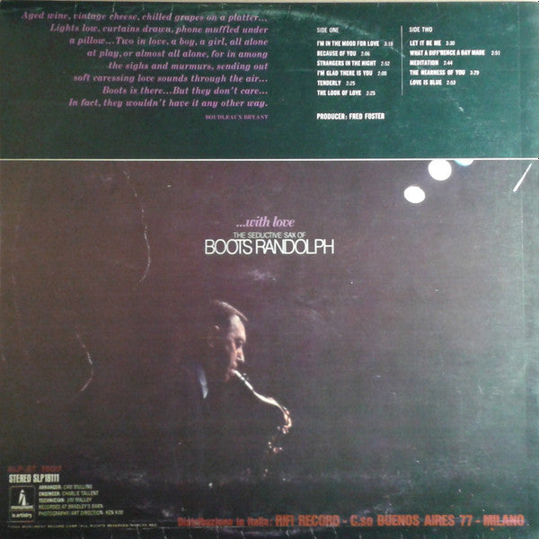 ... With Love (The Seductive Sax Of Boots Randolph) - secondary