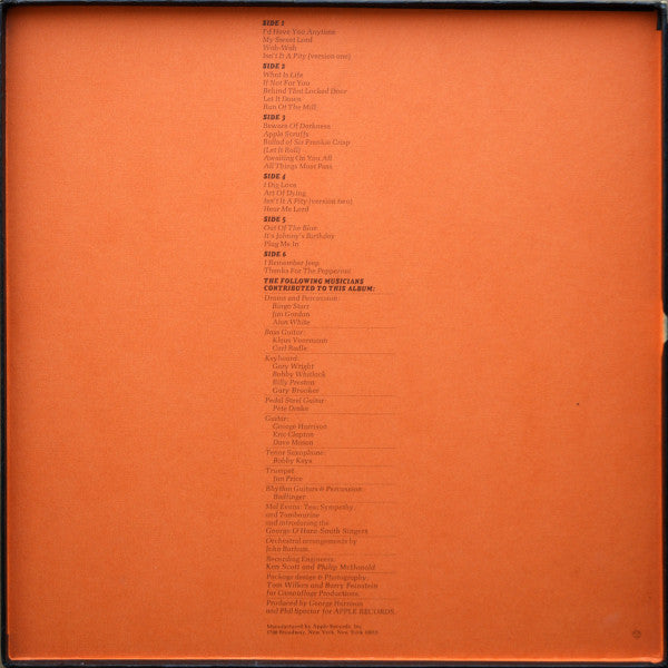 All Things Must Pass - secondary