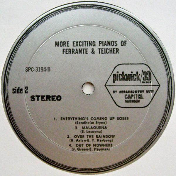 More Exciting Pianos Of Ferrante & Teicher - secondary