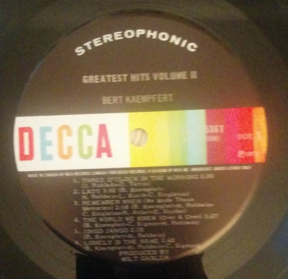Bert Kaempfert Greatest Hits Volume 2 - secondary