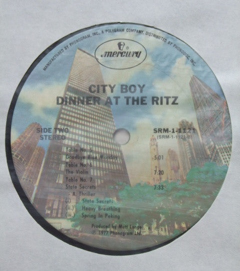 Dinner At The Ritz - secondary