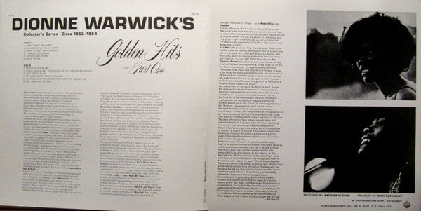 Dionne Warwick's Golden Hits - Part One - secondary