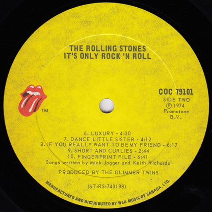 It's Only Rock 'N Roll - secondary
