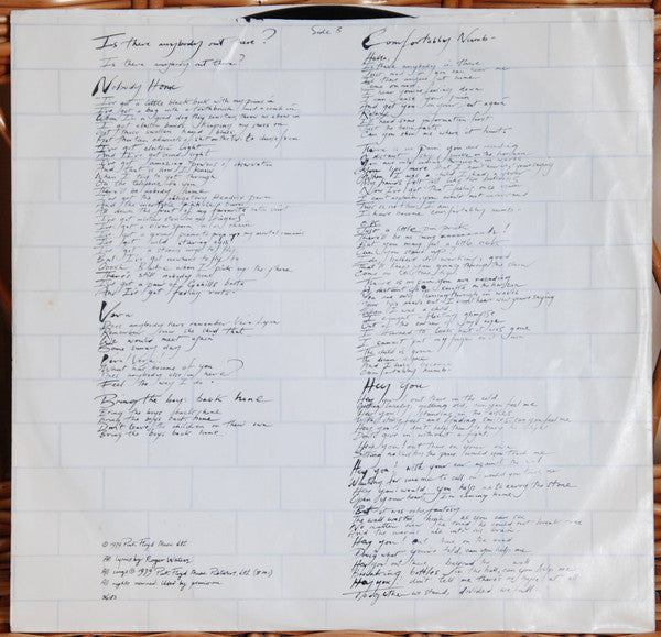 The Wall - secondary