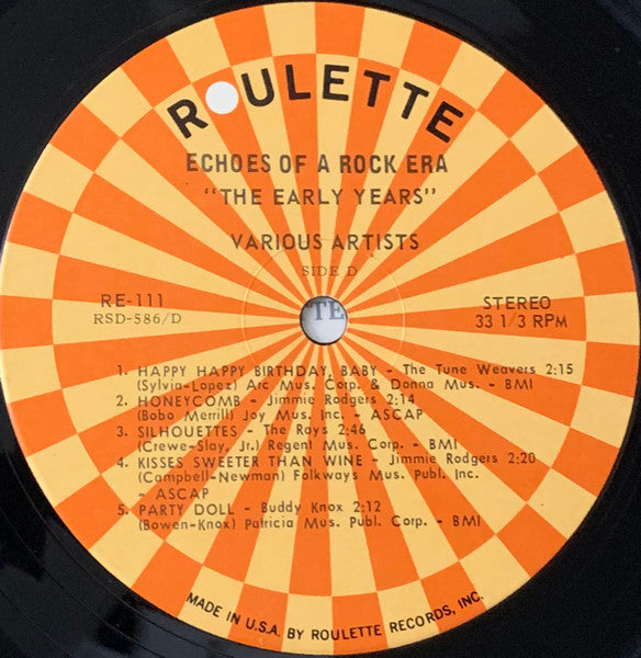 Echoes Of a Rock Era: The Early Years - secondary