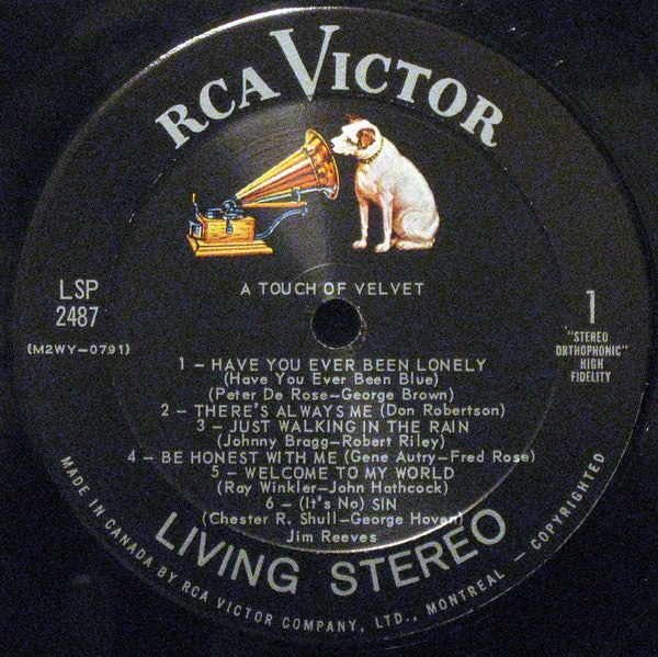 Jim Reeves - A Touch Of Velvet