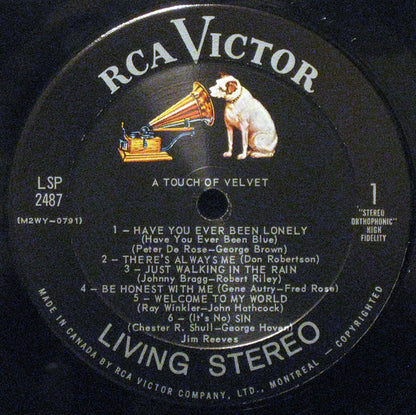 Jim Reeves - A Touch Of Velvet