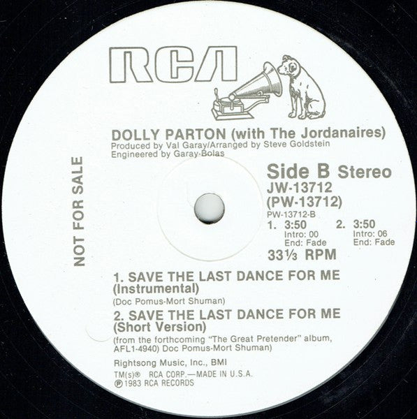 Save The Last Dance For Me - secondary