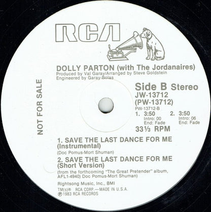 Save The Last Dance For Me - secondary